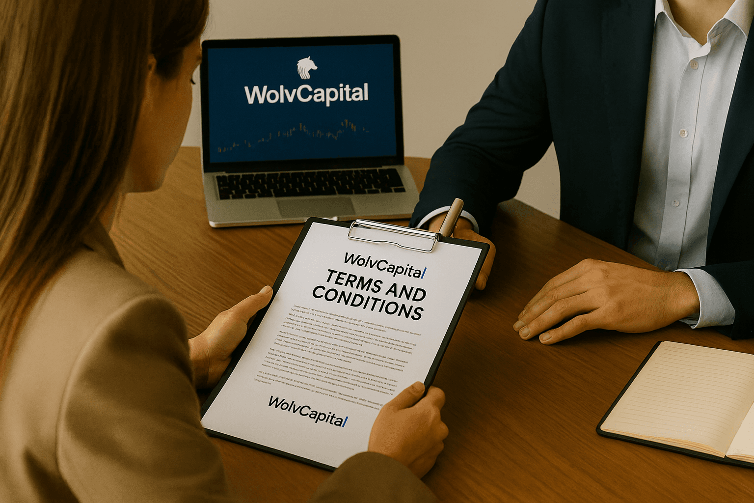 WolvCapital Terms of Service — participation and compliance