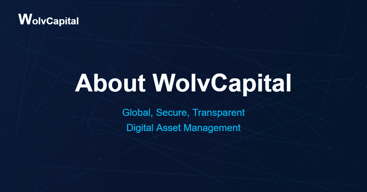 About WolvCapital – Global, Secure, Transparent Digital Asset Management
